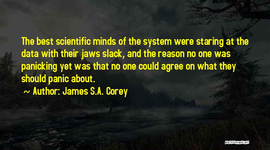 Best Data Quotes By James S.A. Corey
