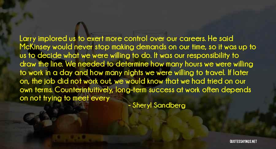 Best Day At Work Quotes By Sheryl Sandberg