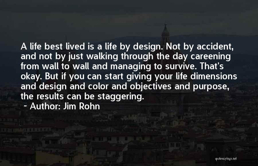 Best Day Life Quotes By Jim Rohn