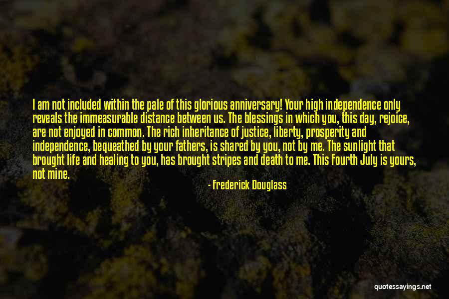 Best Death Anniversary Quotes By Frederick Douglass