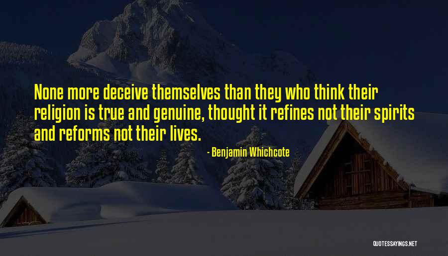 Best Deceive Quotes By Benjamin Whichcote