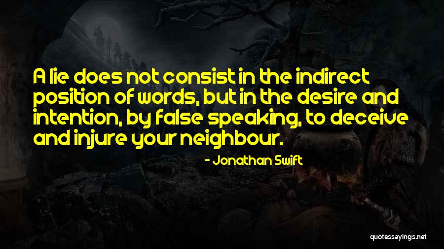 Best Deceive Quotes By Jonathan Swift