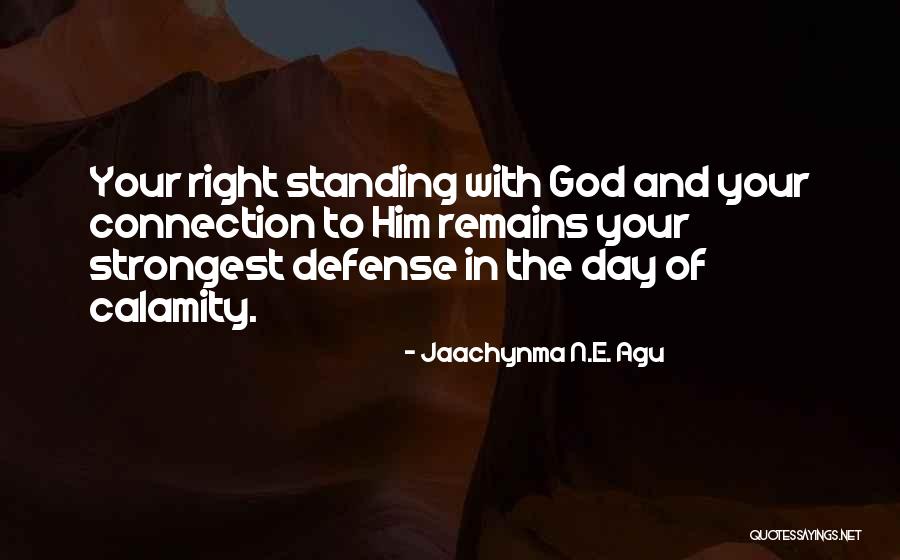 Best Defense Quotes By Jaachynma N.E. Agu