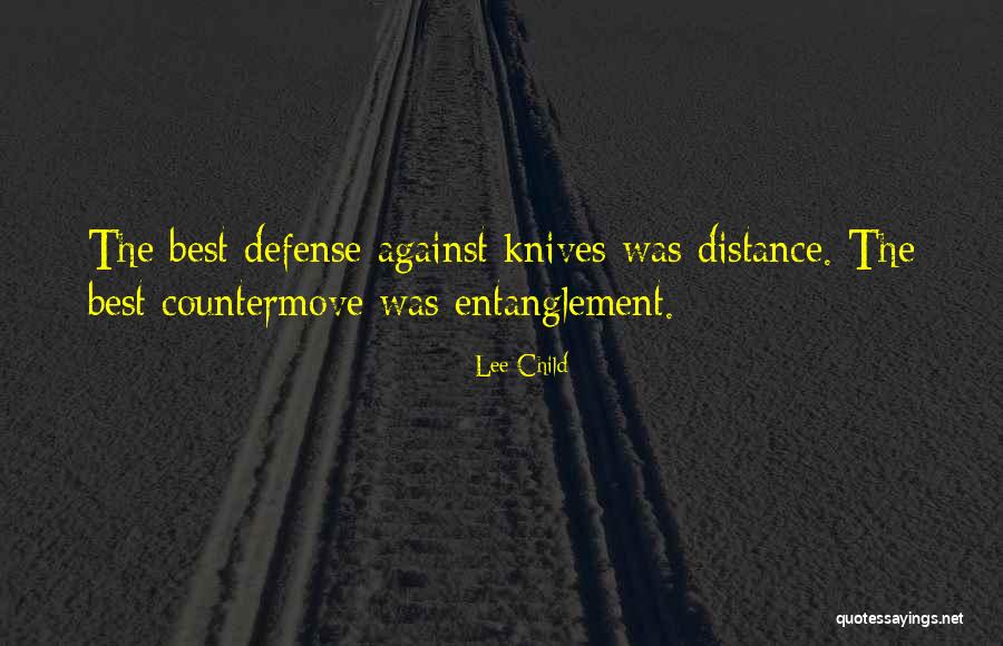 Best Defense Quotes By Lee Child