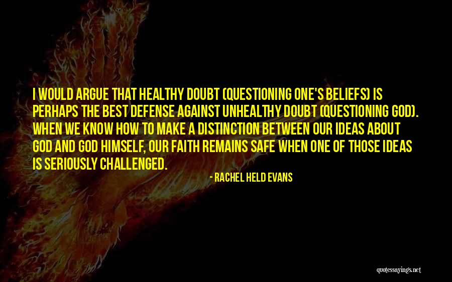 Best Defense Quotes By Rachel Held Evans