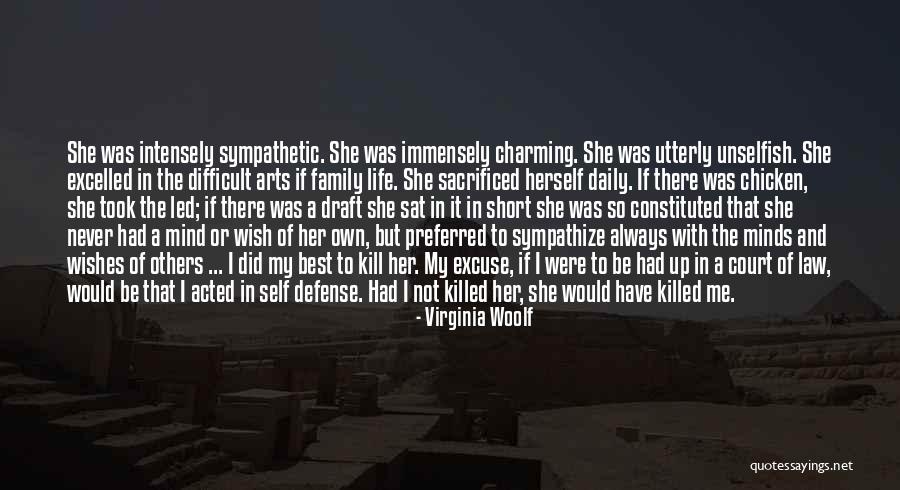 Best Defense Quotes By Virginia Woolf