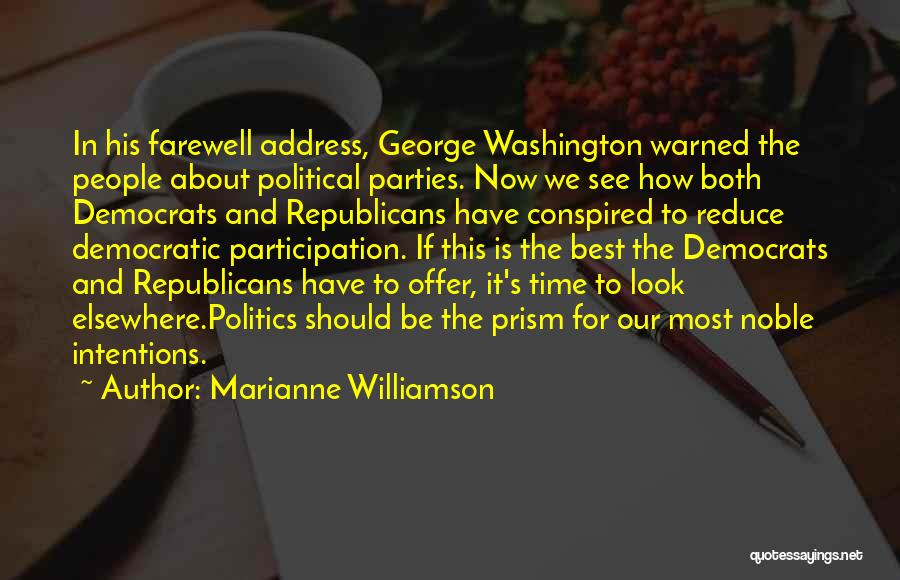 Best Democratic Quotes By Marianne Williamson