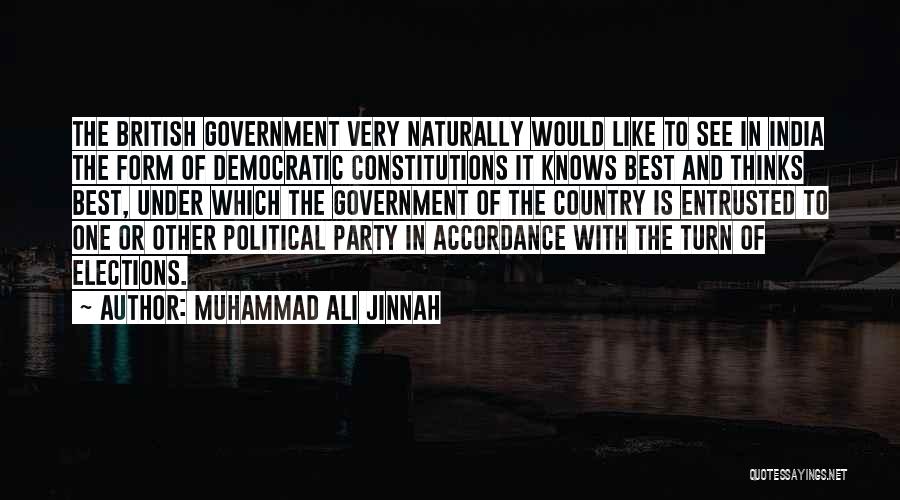 Best Democratic Quotes By Muhammad Ali Jinnah