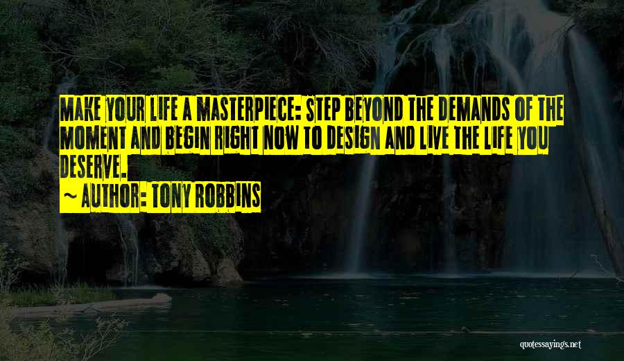 Best Design Life Quotes By Tony Robbins