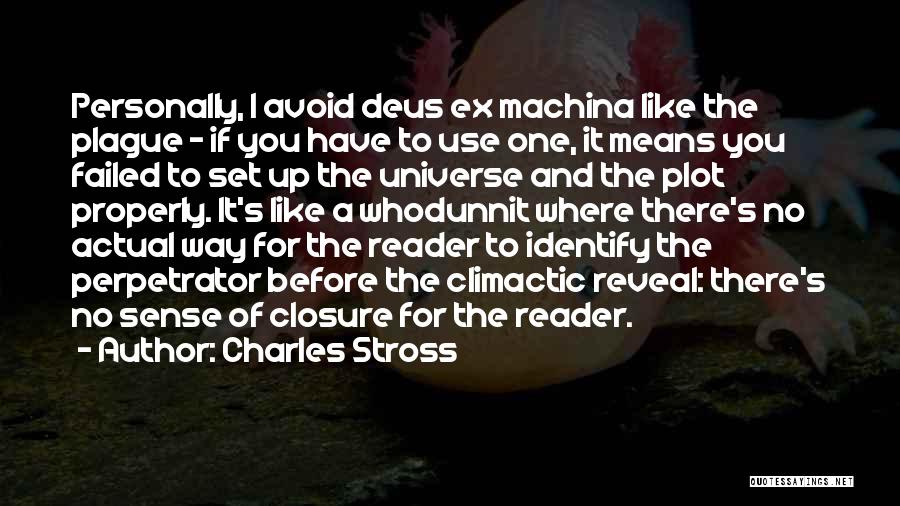 Best Deus Ex Quotes By Charles Stross