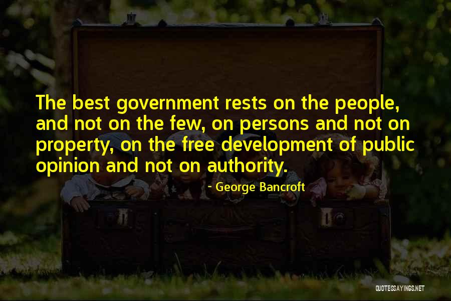 Best Development Quotes By George Bancroft Best Development Quotes By George Bancroft
