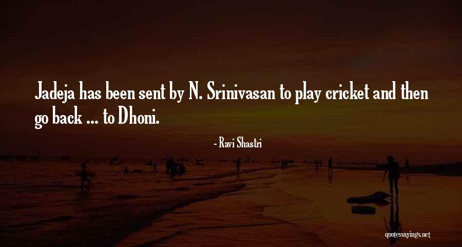 Best Dhoni Quotes By Ravi Shastri Best Dhoni Quotes By Ravi Shastri