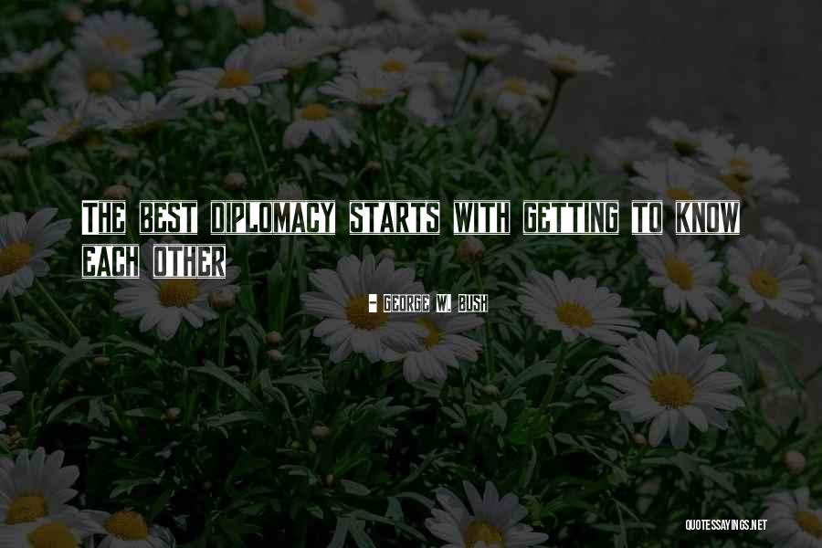 Best Diplomacy Quotes By George W. Bush Best Diplomacy Quotes By George W. Bush
