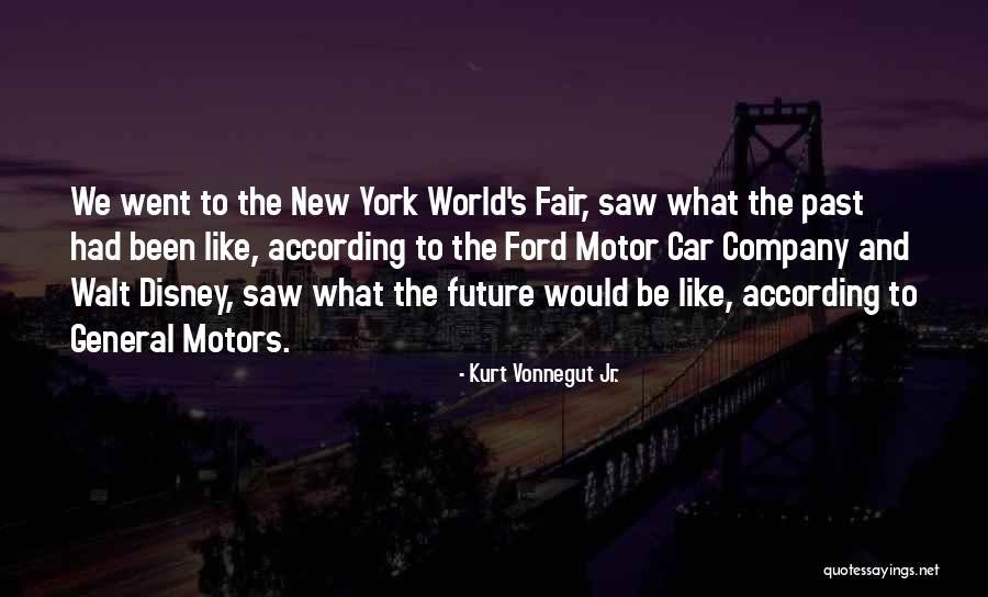 Best Disney World Quotes By Kurt Vonnegut Jr.