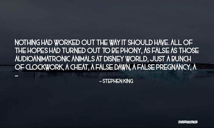 Best Disney World Quotes By Stephen King