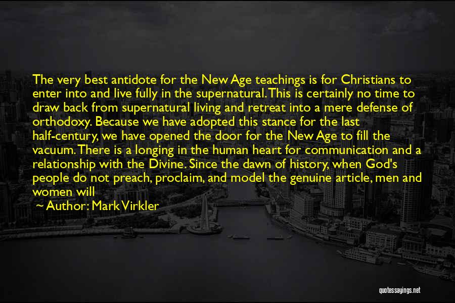 Best Divine Quotes By Mark Virkler