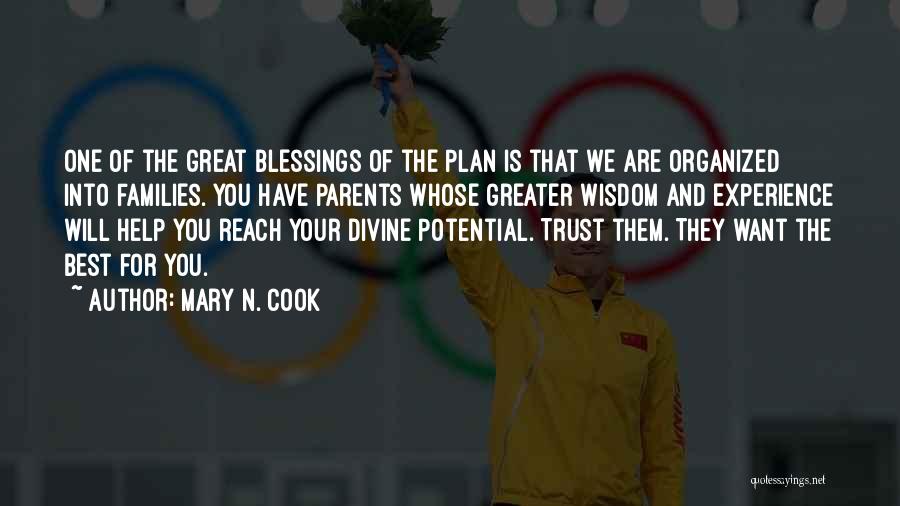 Best Divine Quotes By Mary N. Cook