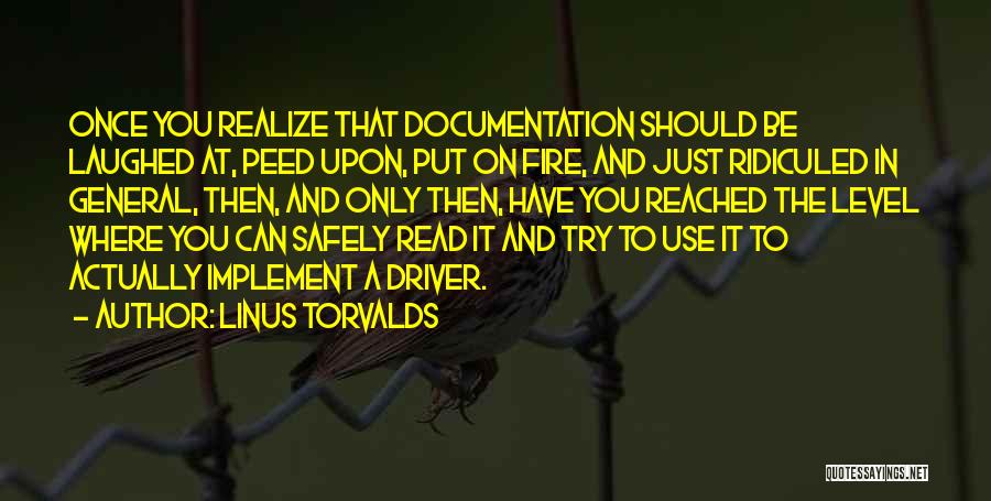 Best Documentation Quotes By Linus Torvalds