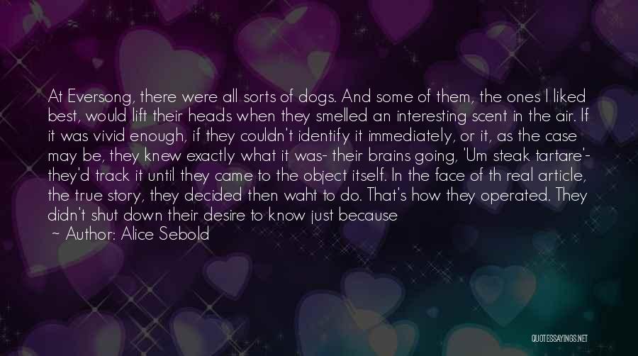 Best Dogs Quotes By Alice Sebold