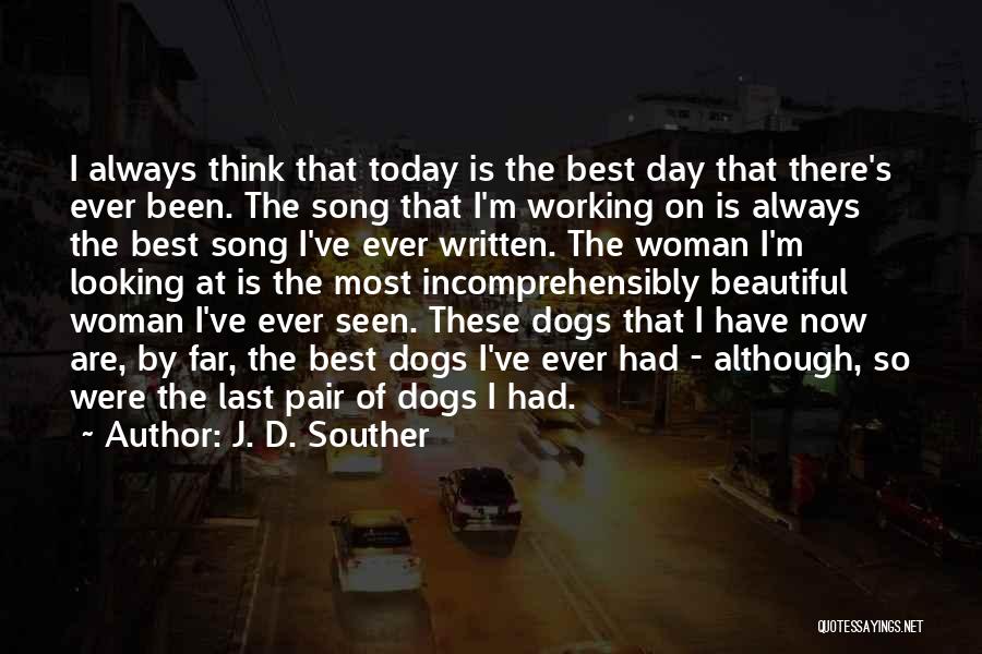 Best Dogs Quotes By J. D. Souther