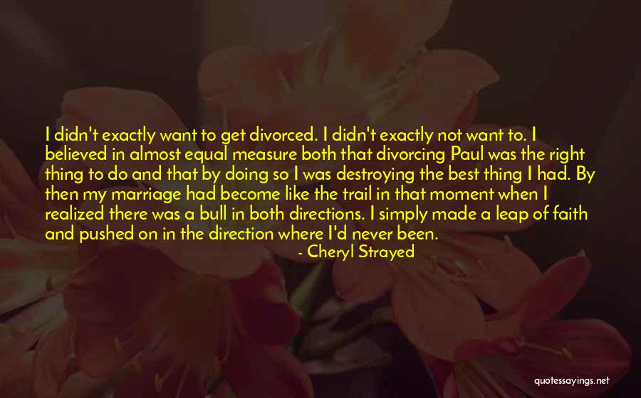 Best Doing Quotes By Cheryl Strayed