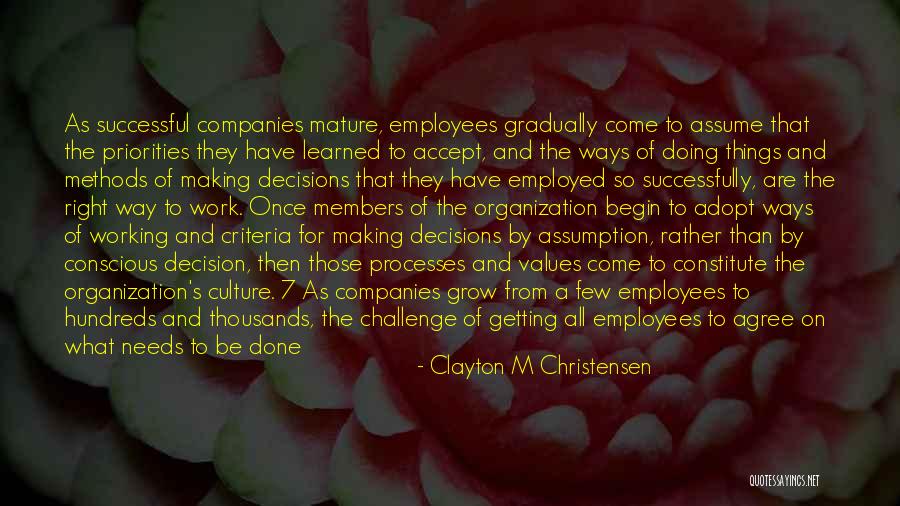 Best Doing Quotes By Clayton M Christensen