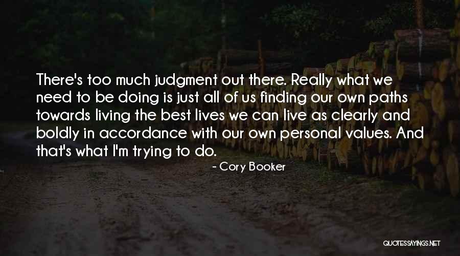 Best Doing Quotes By Cory Booker