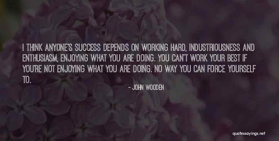 Best Doing Quotes By John Wooden