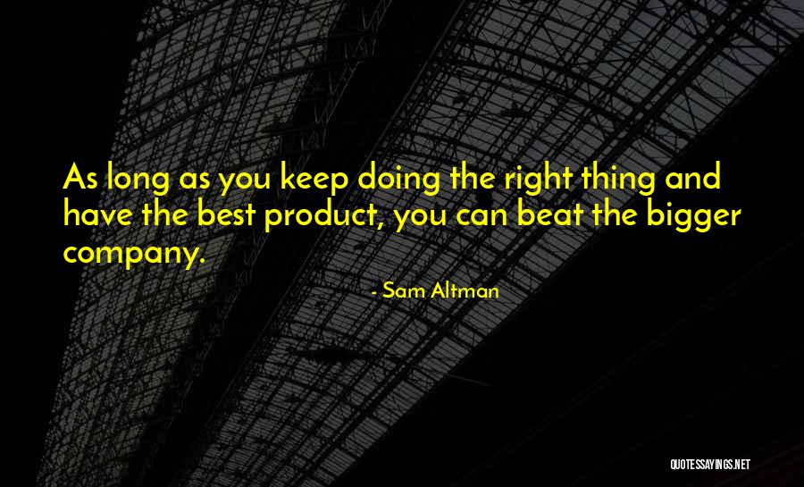 Best Doing Quotes By Sam Altman