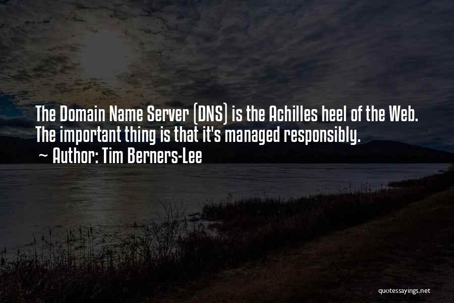 Best Domain Name Quotes By Tim Berners-Lee