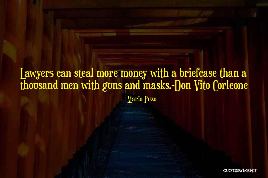 Best Don Corleone Quotes By Mario Puzo