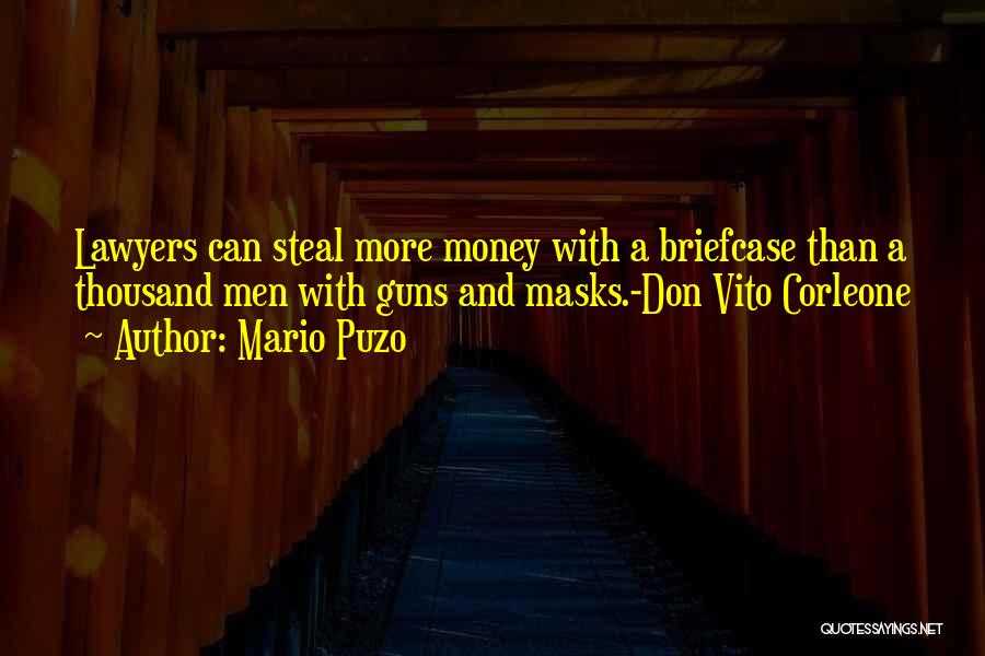 Best Don Vito Corleone Quotes By Mario Puzo