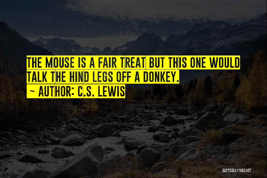 Best Donkey Quotes By C.S. Lewis