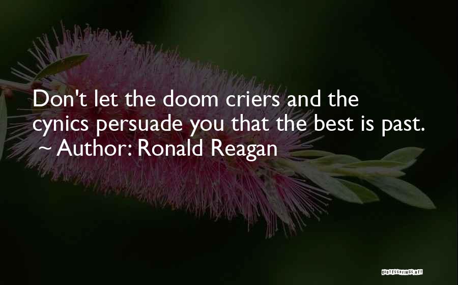 Best Doom Quotes By Ronald Reagan