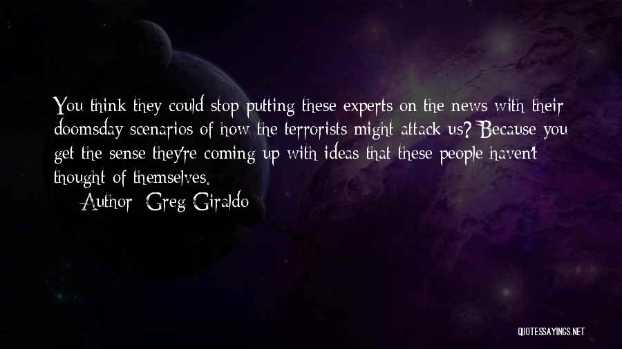 Best Doomsday Quotes By Greg Giraldo
