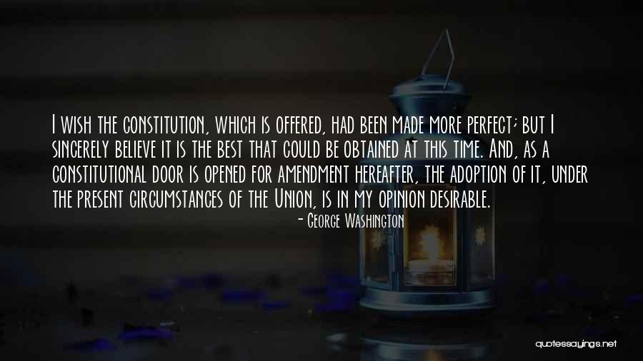 Best Doors Quotes By George Washington Best Doors Quotes By George Washington