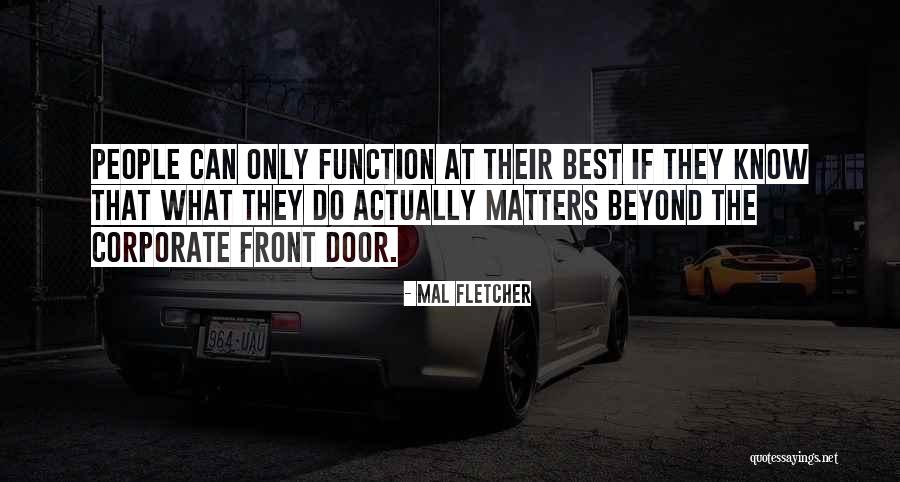 Best Doors Quotes By Mal Fletcher Best Doors Quotes By Mal Fletcher