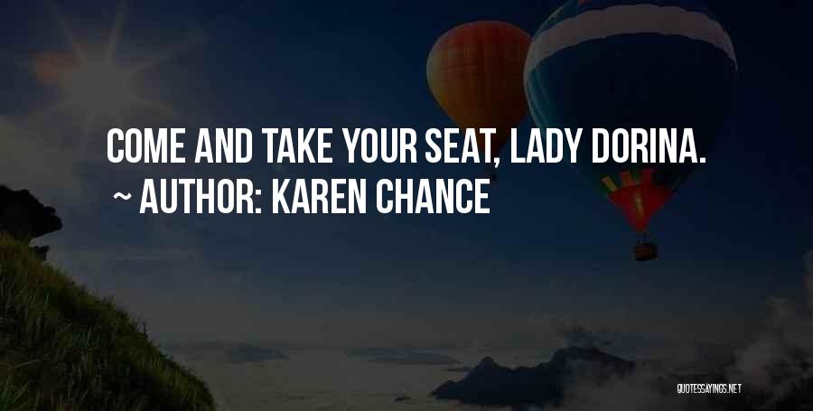 Best Dory Quotes By Karen Chance