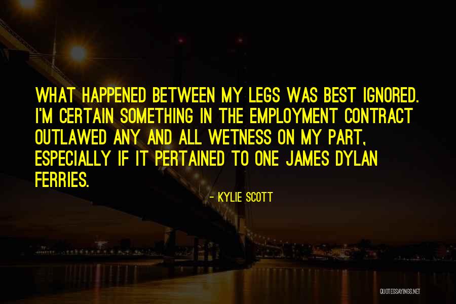 Best Dylan Quotes By Kylie Scott