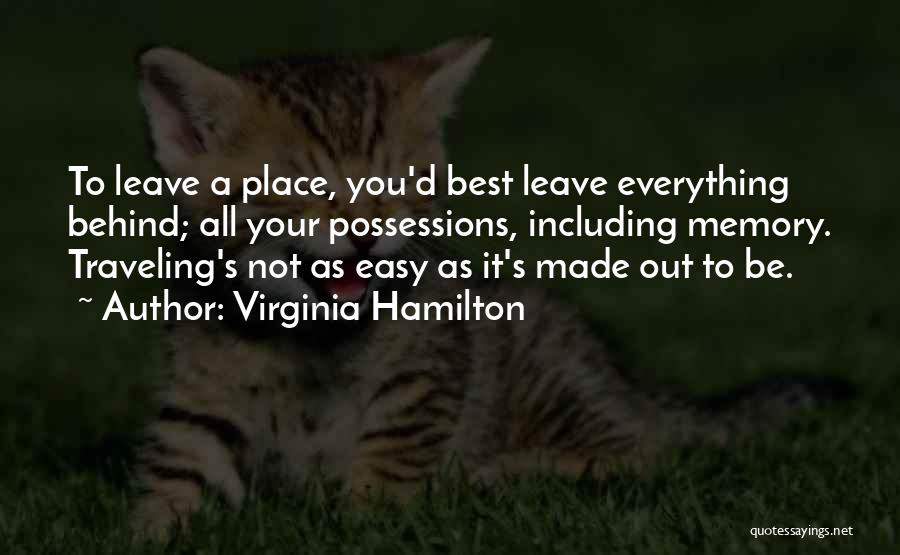 Best Easy A Quotes By Virginia Hamilton