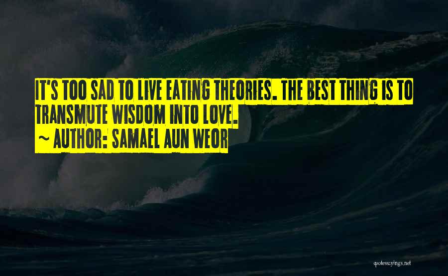 Best Eating Quotes By Samael Aun Weor