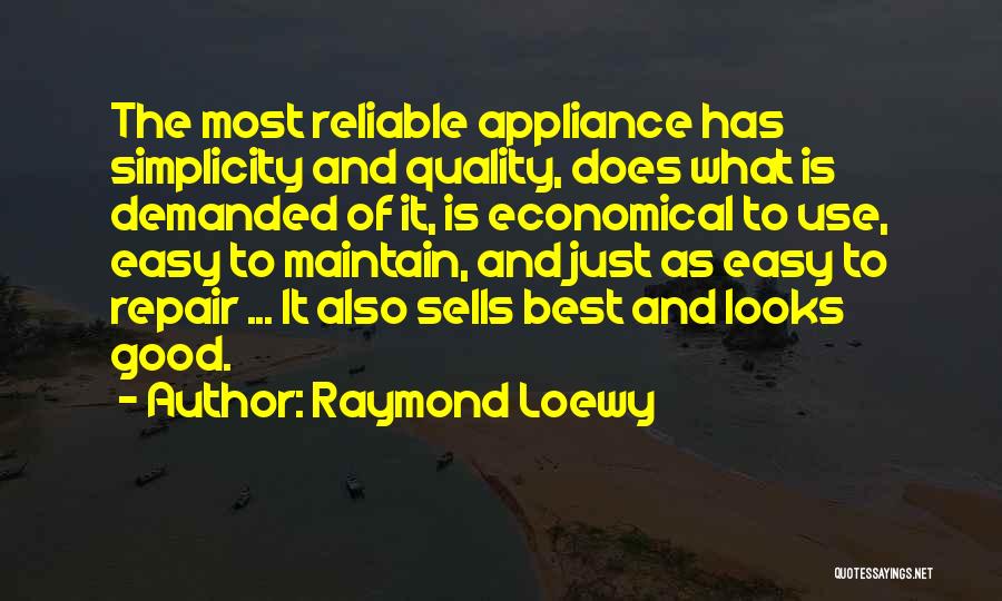 Best Economical Quotes By Raymond Loewy