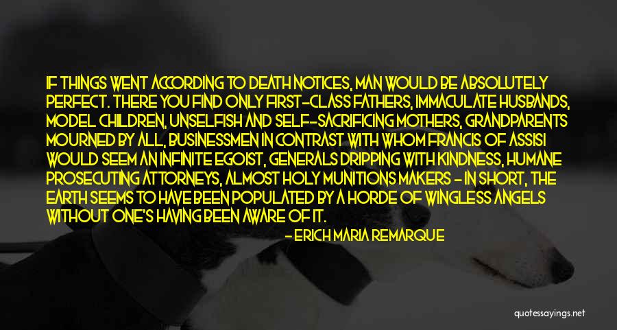 Best Egoist Quotes By Erich Maria Remarque