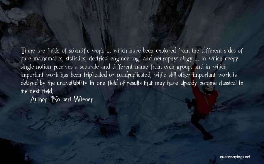 Best Electrical Engineering Quotes By Norbert Wiener