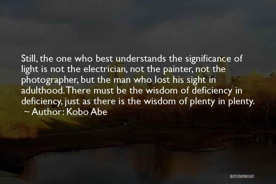 Best Electrician Quotes By Kobo Abe