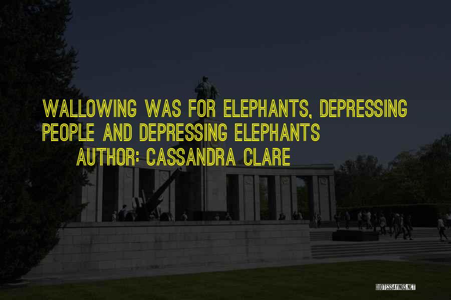 Best Elephants Quotes By Cassandra Clare