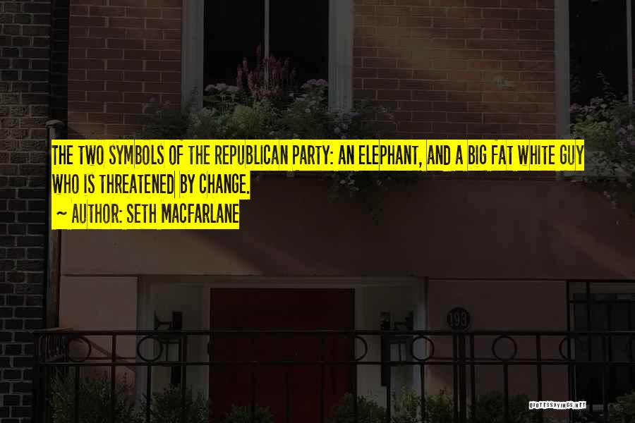 Best Elephants Quotes By Seth MacFarlane