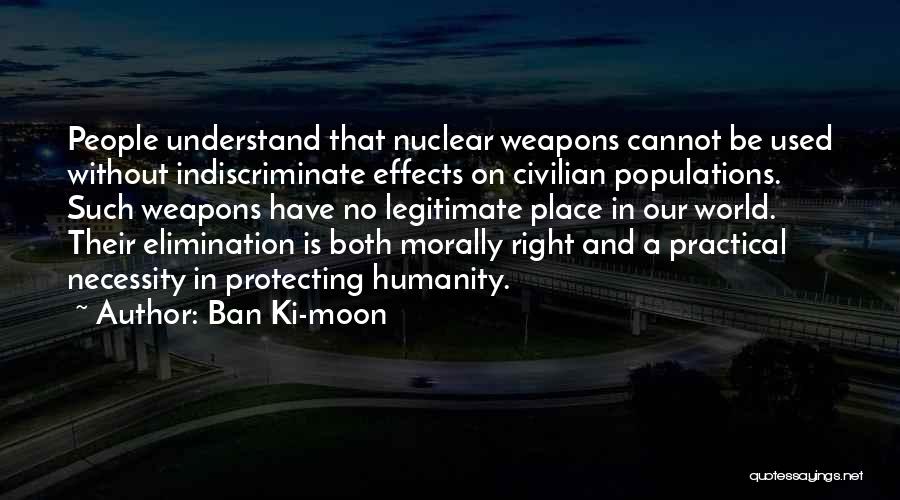 Best Elimination Quotes By Ban Ki-moon