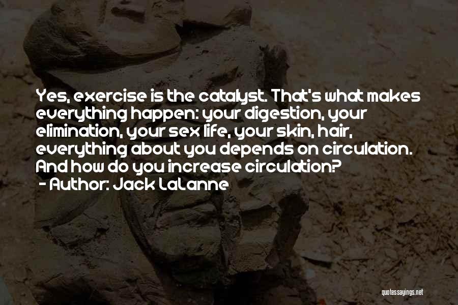 Best Elimination Quotes By Jack LaLanne