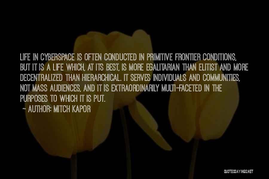 Best Elitist Quotes By Mitch Kapor